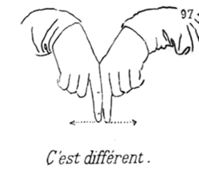 It's different.